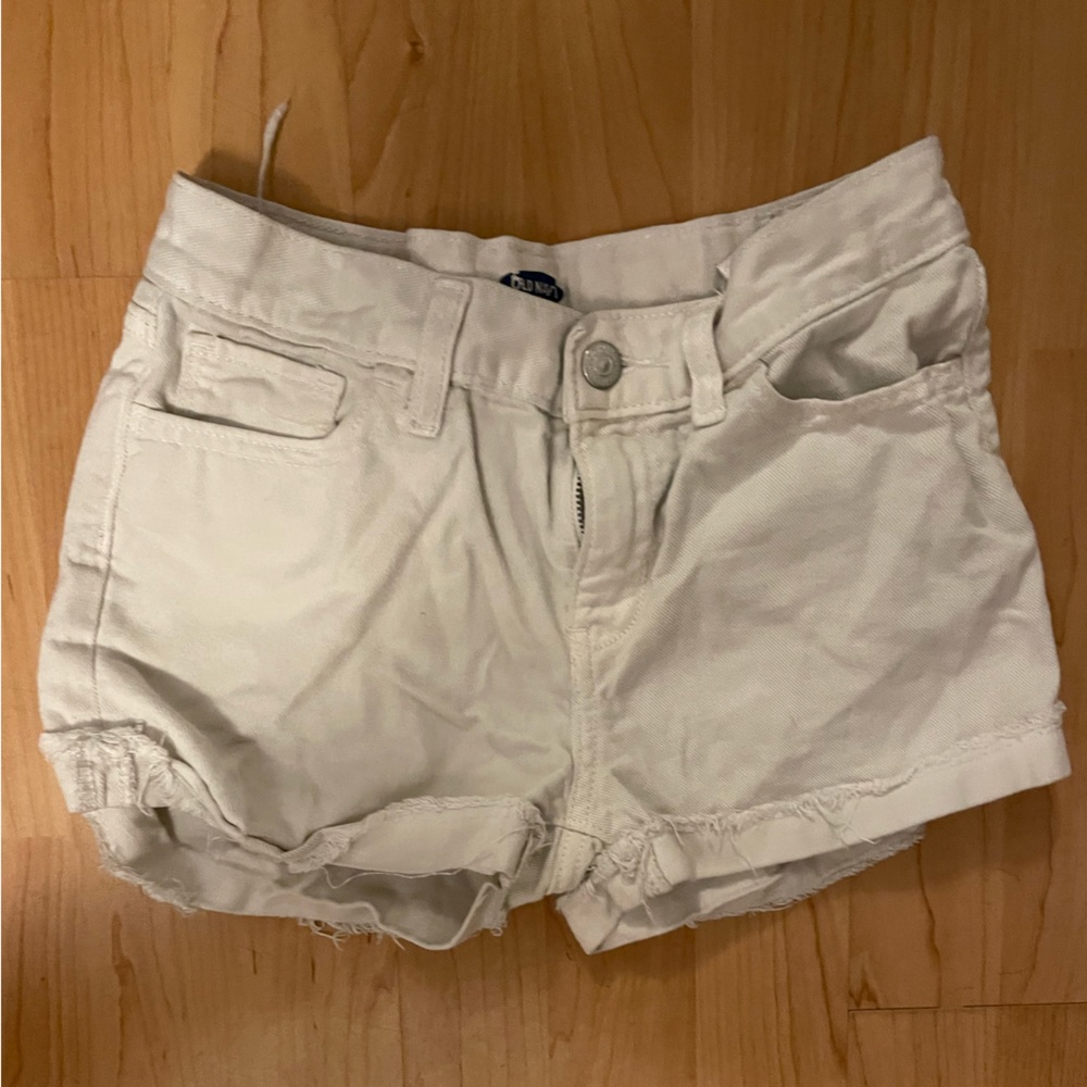 Old Navy white shorts size 0